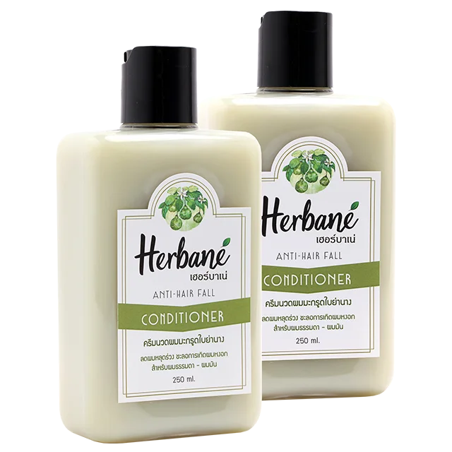 Itchy Scalp Relief Conditioner With Leech Lime & Yanang Leaves Reduces Scalp Itching And Hair Loss From Thailand, 250ml.