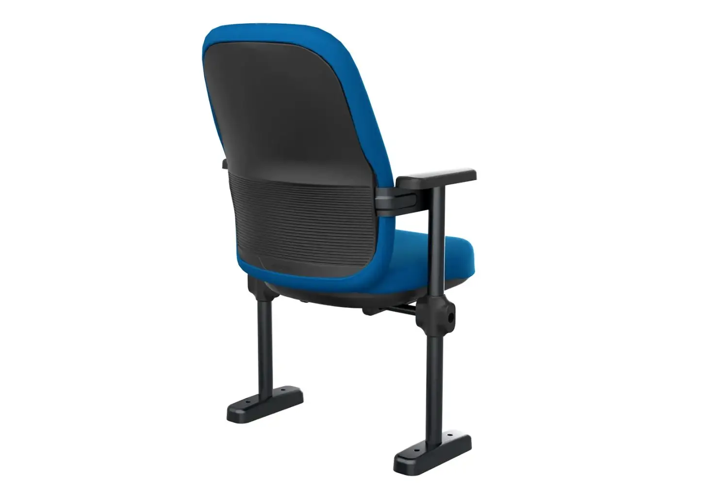 Top Grade Stainless Steel Auditorium Sofa Chairs with Fixed Back Modern Style Attractive Look Reasonable Price