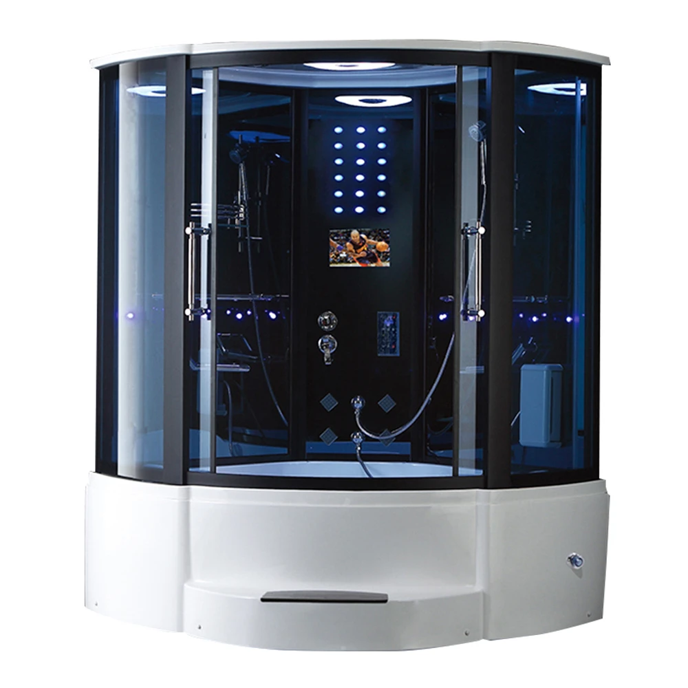 Hot sale computerized bathroom bath showers personal steam cabinet / Electric computer controlled steam cabinet