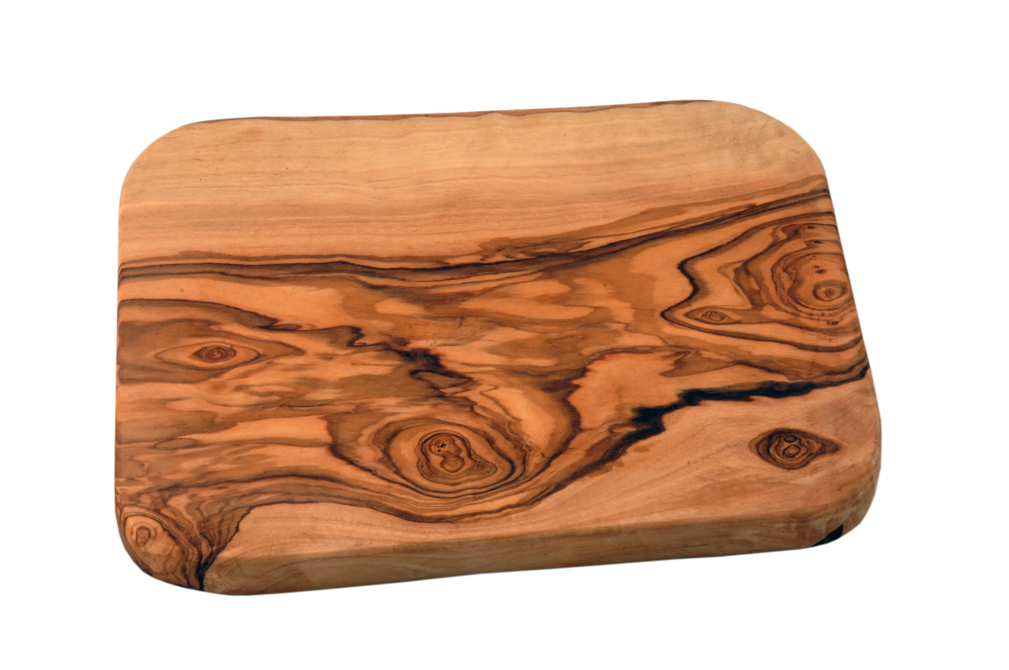 Rustic olive wood large chopping boards serving cutting board