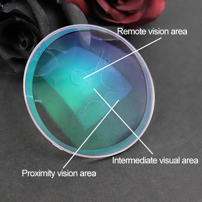 Wholesale Eyeglass Lenses 1.61 Uv420 Hmc Ar Coating Blue Blocking Lenses Blue Cut  lentes multifocales Optical Lens