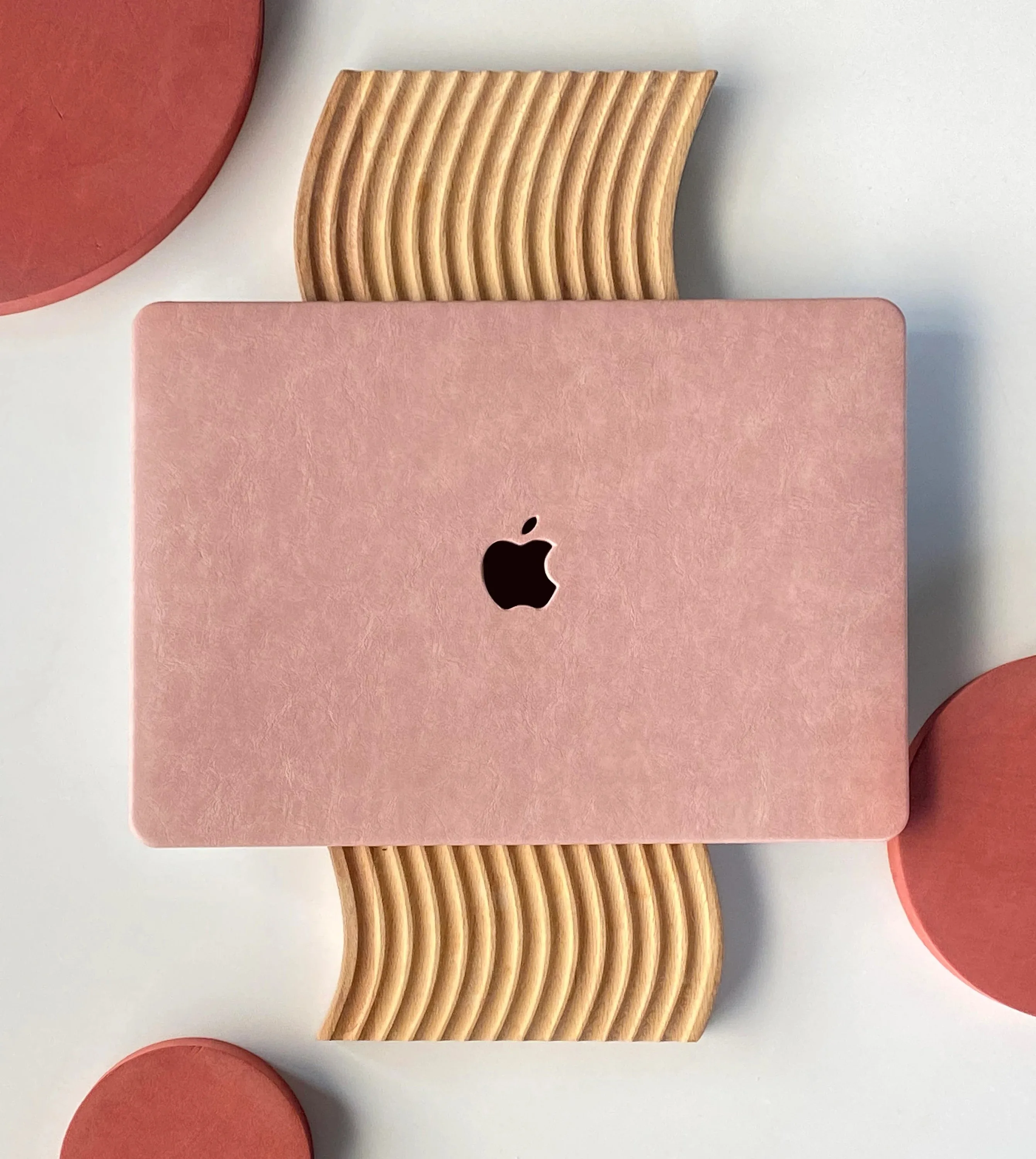 Pink Leather Unique Hard Case Cover for MacBook Pro 13 Case MacBook Air 13 Case Macbook Pro 13 14 16 15 Air 13 12 inch Laptop