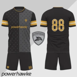 Sportswear New Collection 2023 Full Set Soccer Uniform T-shirt Jersey and Shorts with Customized Logo Team Name Size Color