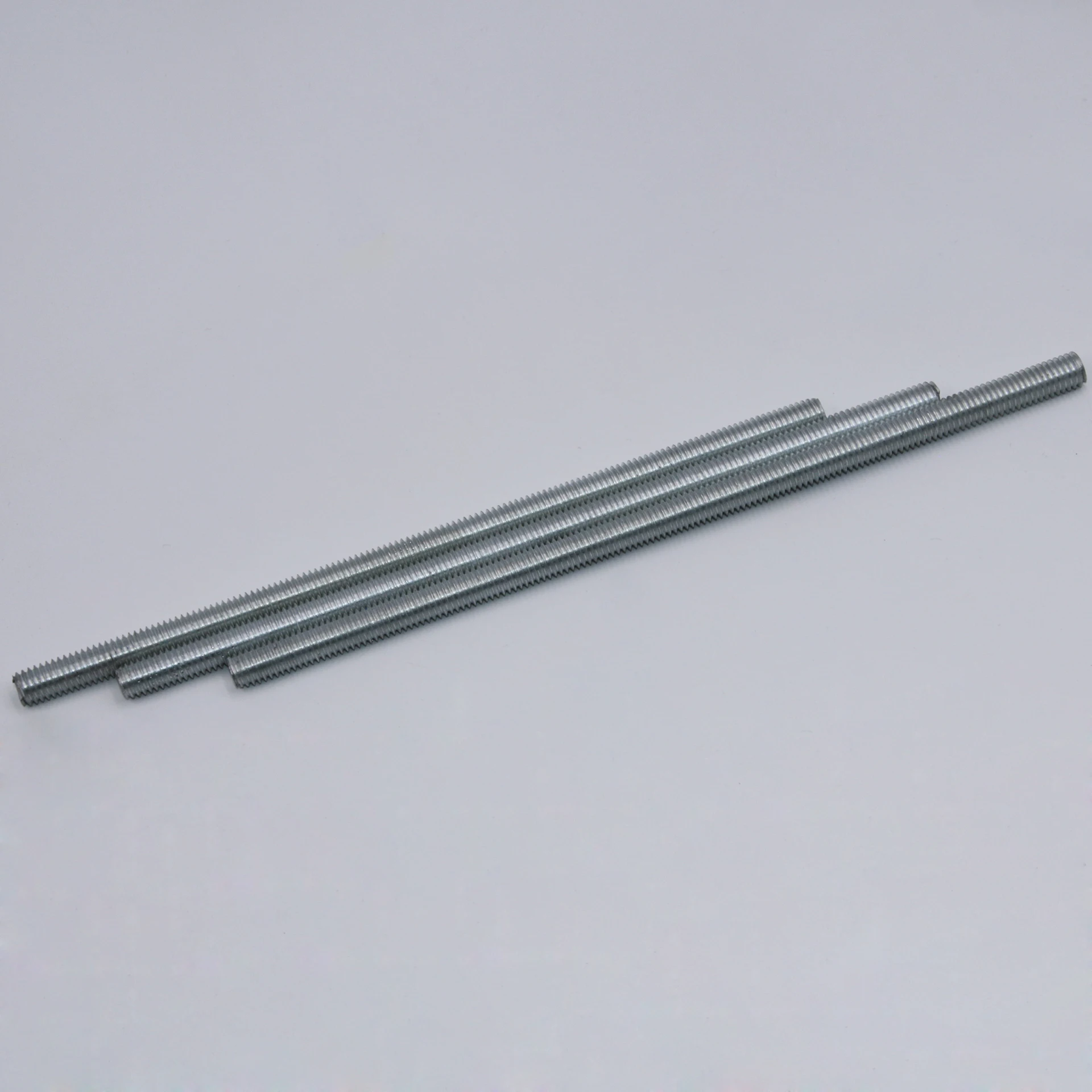 High quality threaded rod 1m 3 galvanized DIN975 OEM custom heavy construction boom full threaded screw