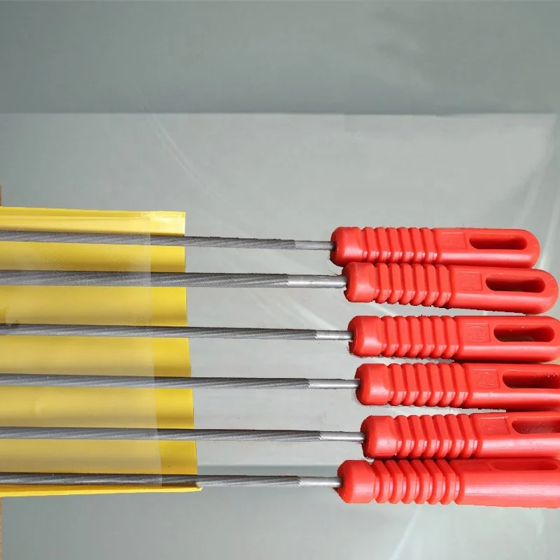 High Quality Power Garden Tools  Chainsaw Round File Parts New Technology Steel File For Sharpening Chain