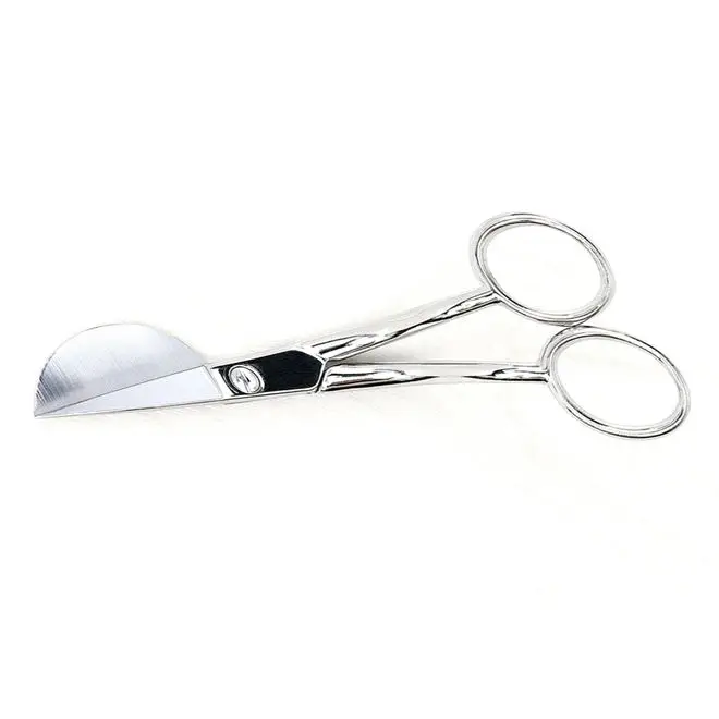 Duckbill Scissors 7' Fabric Stainless Steel Tailor Cutter for Tufting Pelican Napping Shears