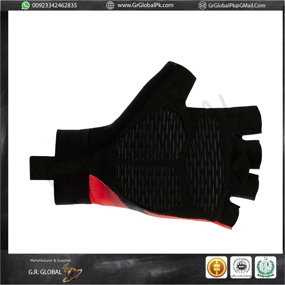 Buy Wholesale New Arrivals High Quality Weight Lifting Gym Gloves Exercise Fitness Training Silicon Printing Half Finger Gloves