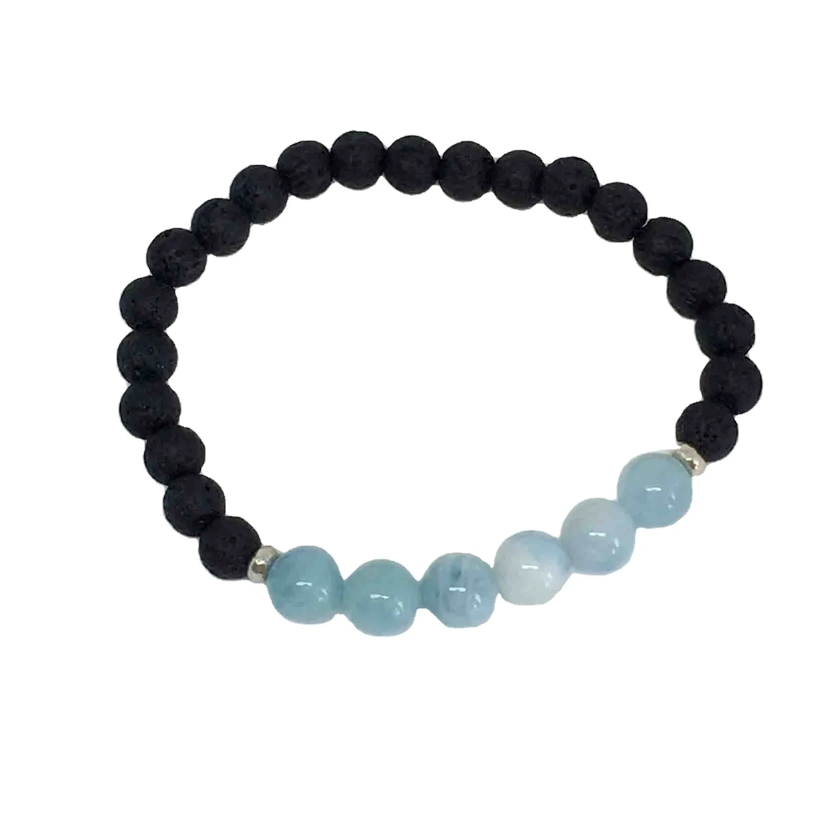 Triple Protection Bracelets Hematite Charm Beaded Tiger Eye Bracelet Reiki Healing Yoga Stretch Bracelet Chakra Natural Gold