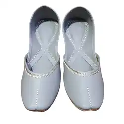 women khussa/Punjabi jutti comfortable wear women Handcrafted Ethnic Leather juti