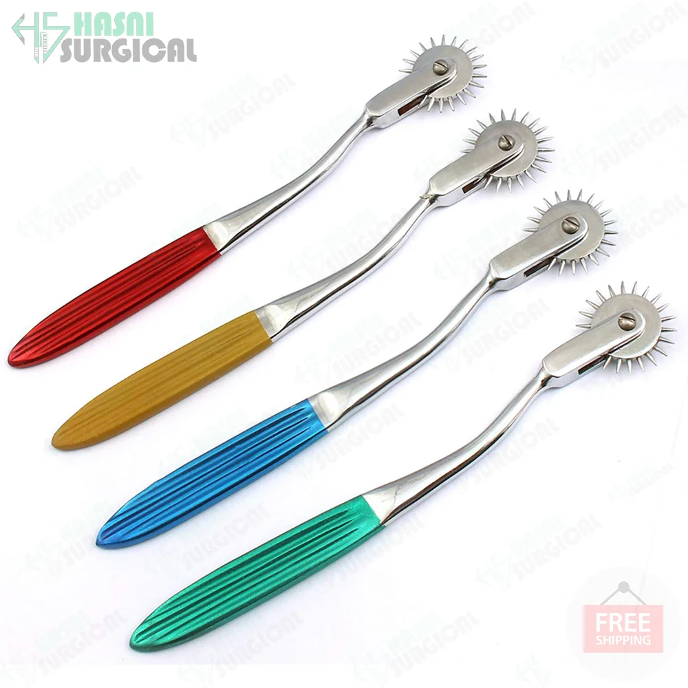 Hot Selling Wartenberg Pinwheel Single Head Stainless Steel Neurological Sensory Diagnostics Instruments Most popular Products