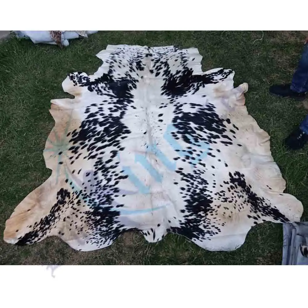 Cow leather carpet artificial animal carpet faux cowhide rug