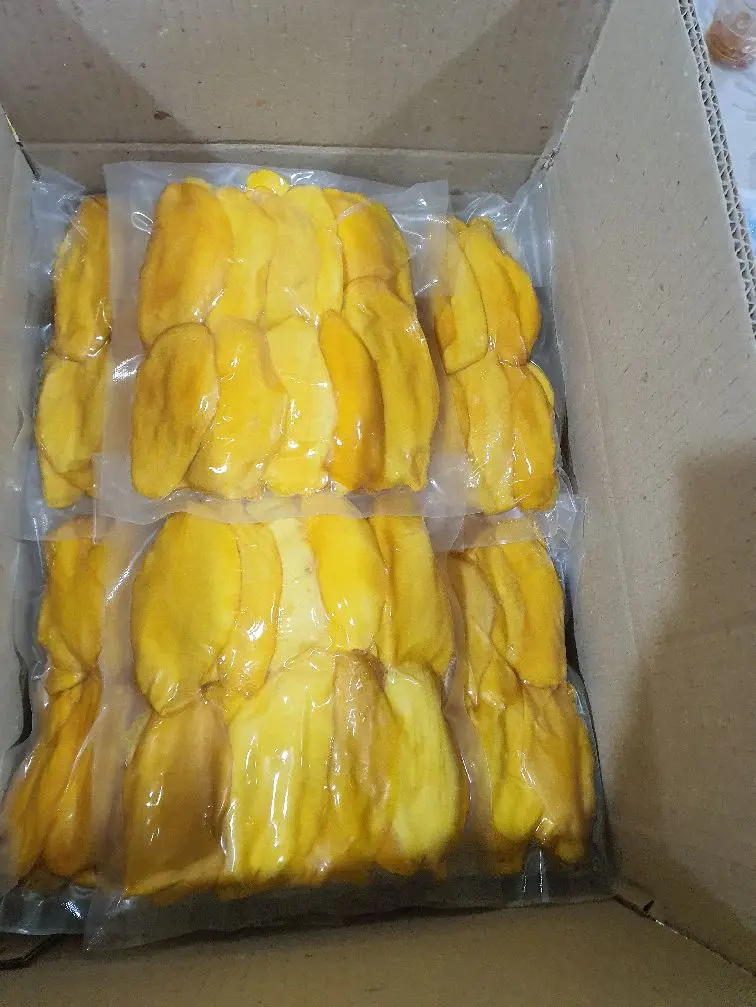 Фруктовые овощи продукты сушеные ломтики манго с низким содержанием сахара 100% натуральные мягкие сухофрукты чипсы без Сэнди-Анна до