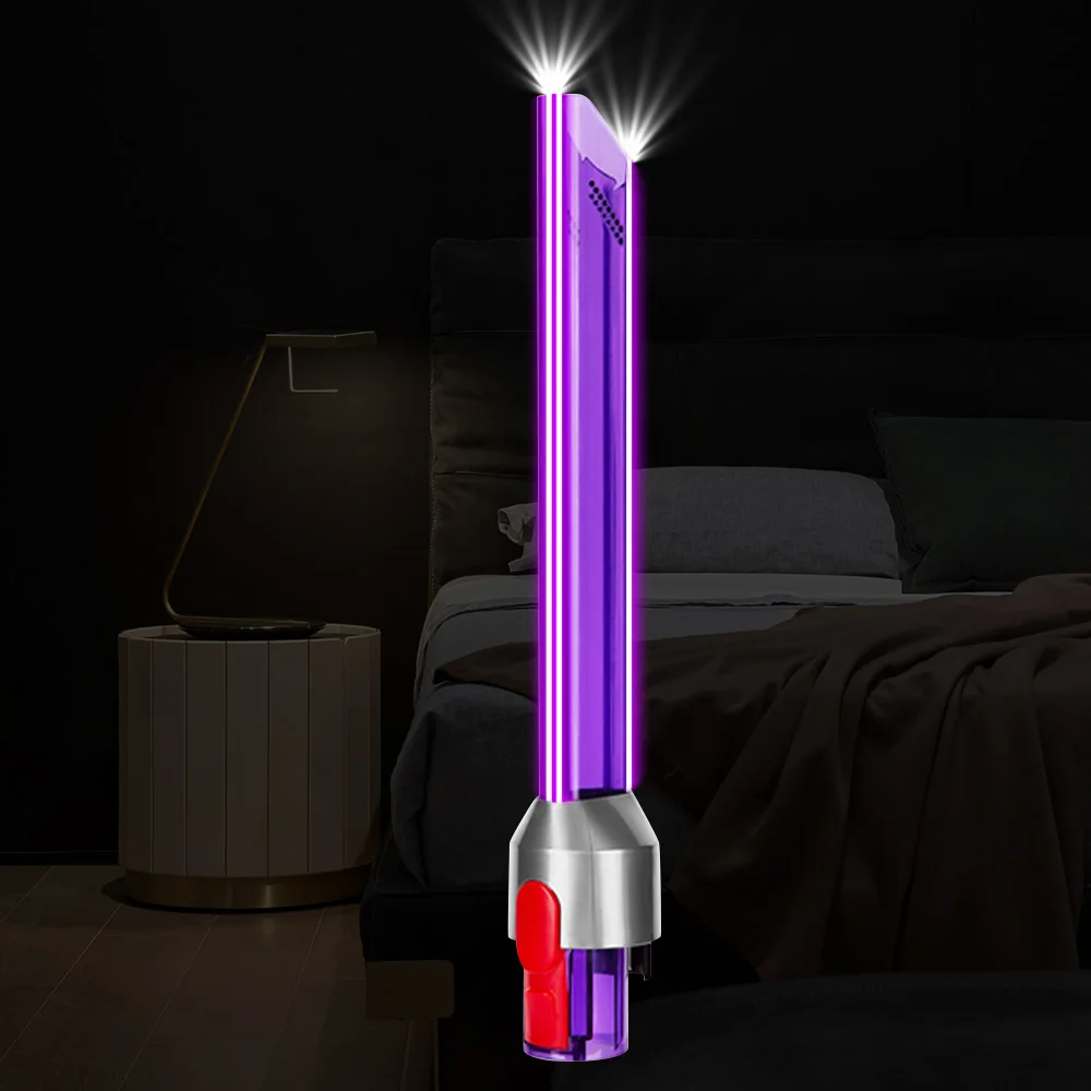 Replacement Cordless Vacuum Cleaner Led Lighting Flat Suction tool brush head vacuum cleaner accessories For dysons V7V8V10V11