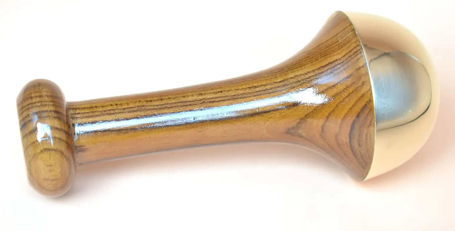 Kansa Wand Face and Foot Massager - Ayurvedic Benefits of Bronze - Restoring Luster Through Detoxification for spa massager sex