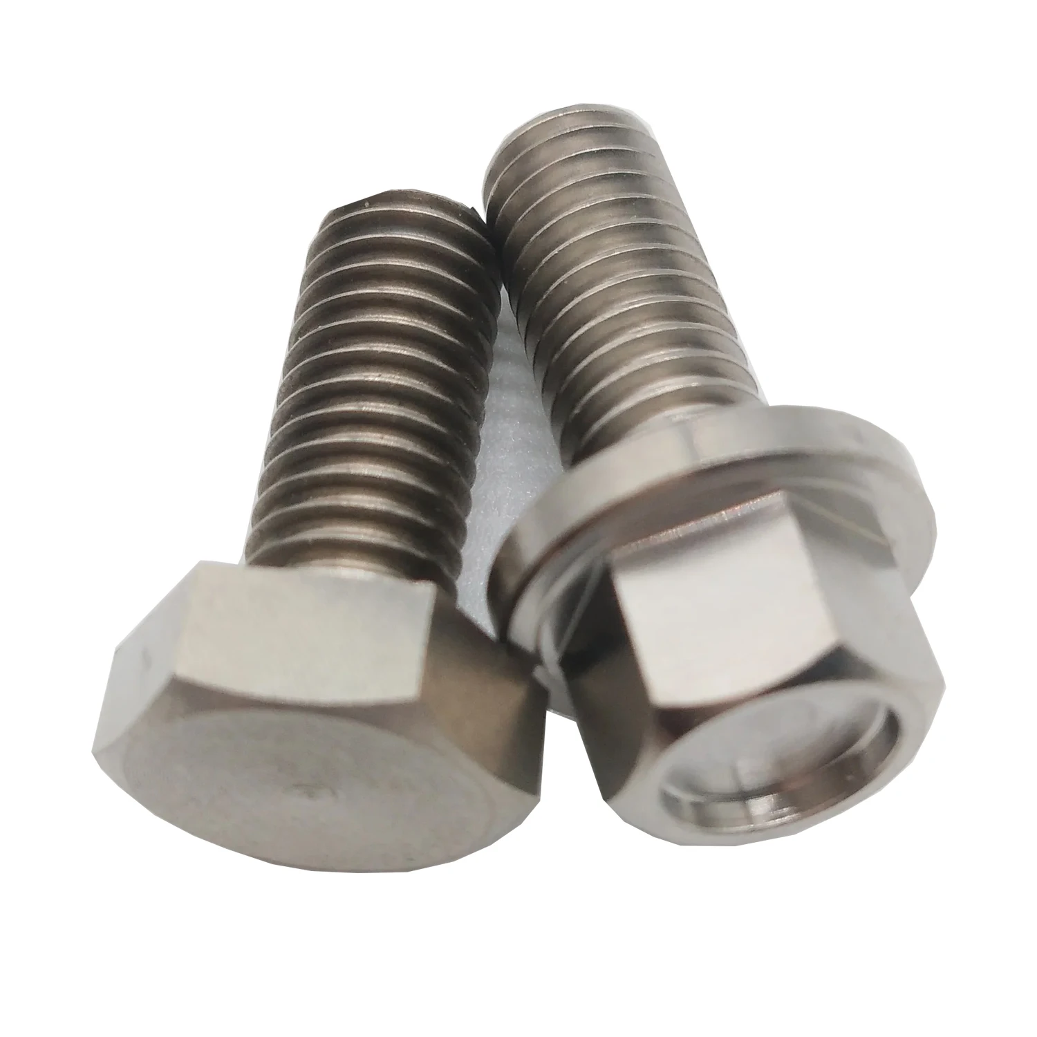 Ti Grade 2 Grade 5 Titanium TI2 TC4 TI5 ASTM DIN933 931 Full Thread Hex Bolt and nut