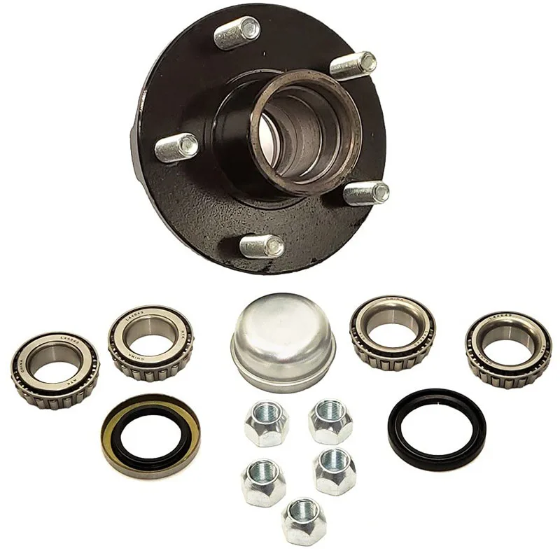 Lazy hub stub axle spindle boat trailer galvanizing marine chassis parts