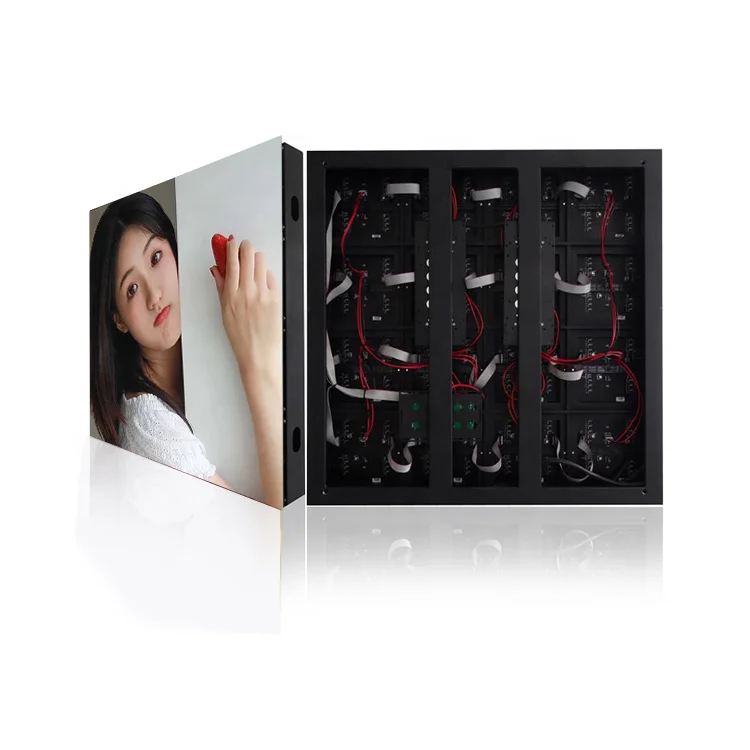 Wholesale P1.86 Indoor Iron Simple Cabinet Display Screen Cost-Effective Digital Signage Solution