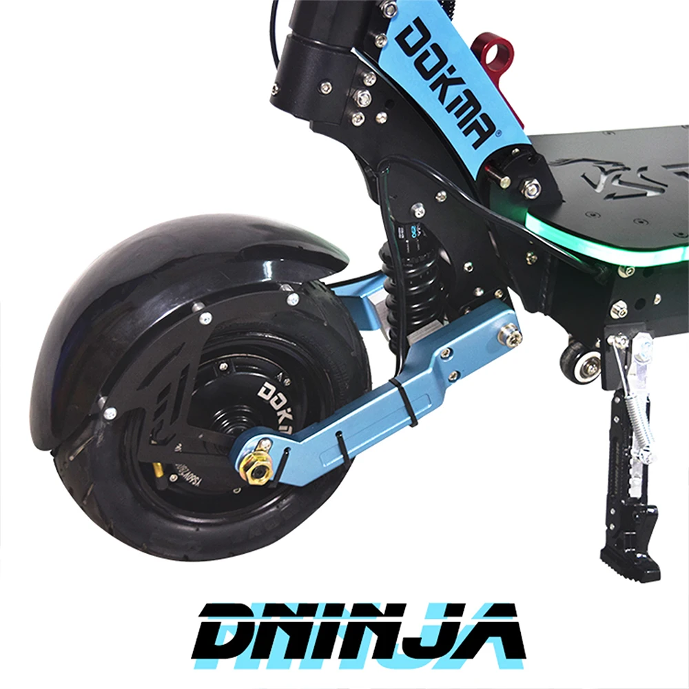 Dokma 11 дюймов синий D-Ninja Лидер продаж Новый дизайн двойной мотор 60 В 6000 Вт/72 7000 Вт высокоскоростной