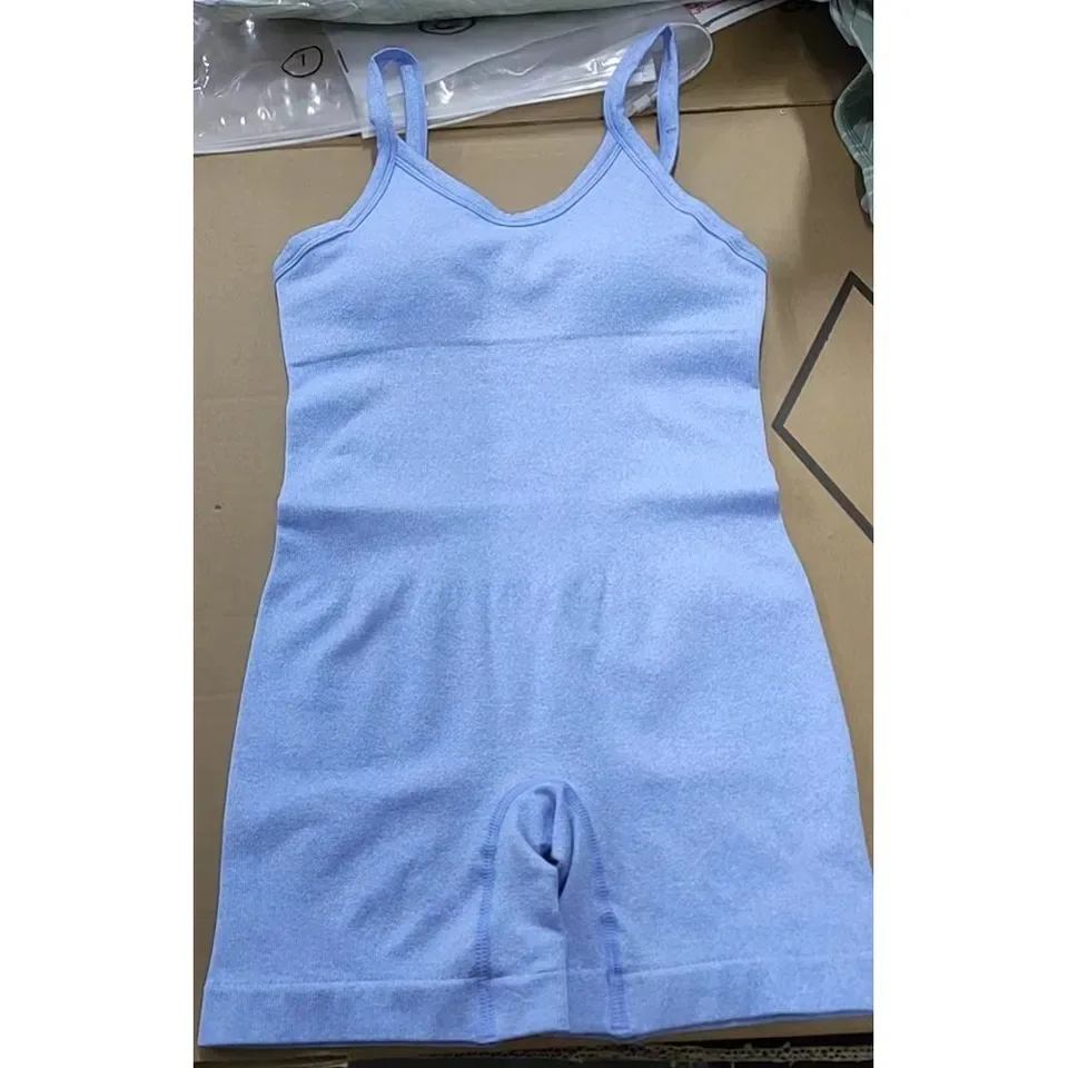 Body Suits Women One Piece Backless Bodysuit Jumpsuit With Halter Neck For Women Sublimation Play Suit & Jump Body Suit Women