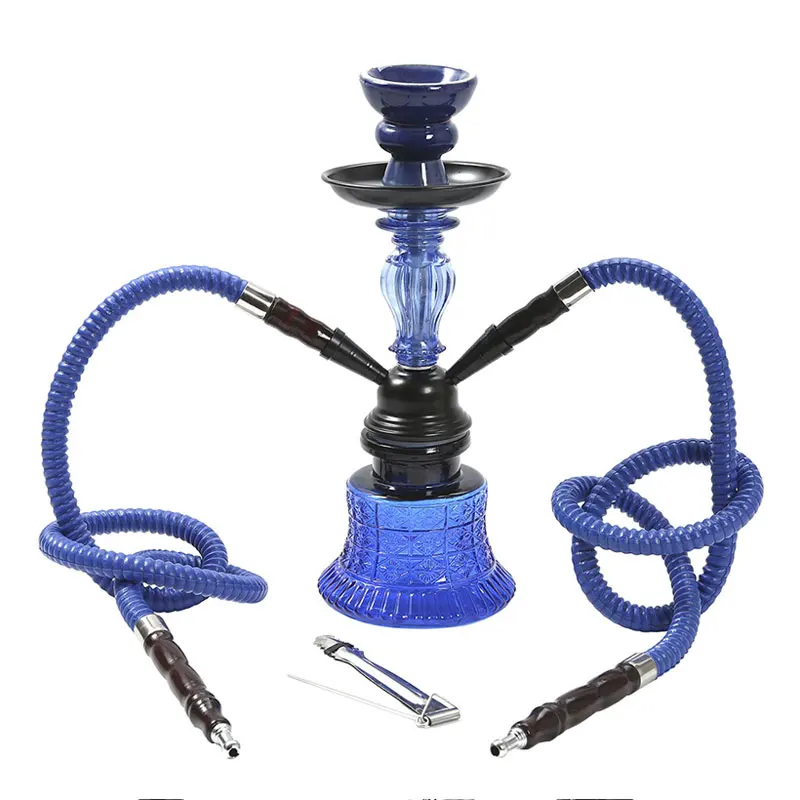 Manufacturing Wholesale Supplies Design Fancy Wholesale Egyptian 2 Pipe Russia Shisha Hookah Portable