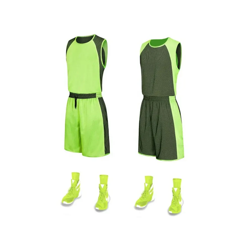 Basketball Uniforms Breathable Quick Dry With Custom Logo Custom Sublimation Design Basketball Team uniform