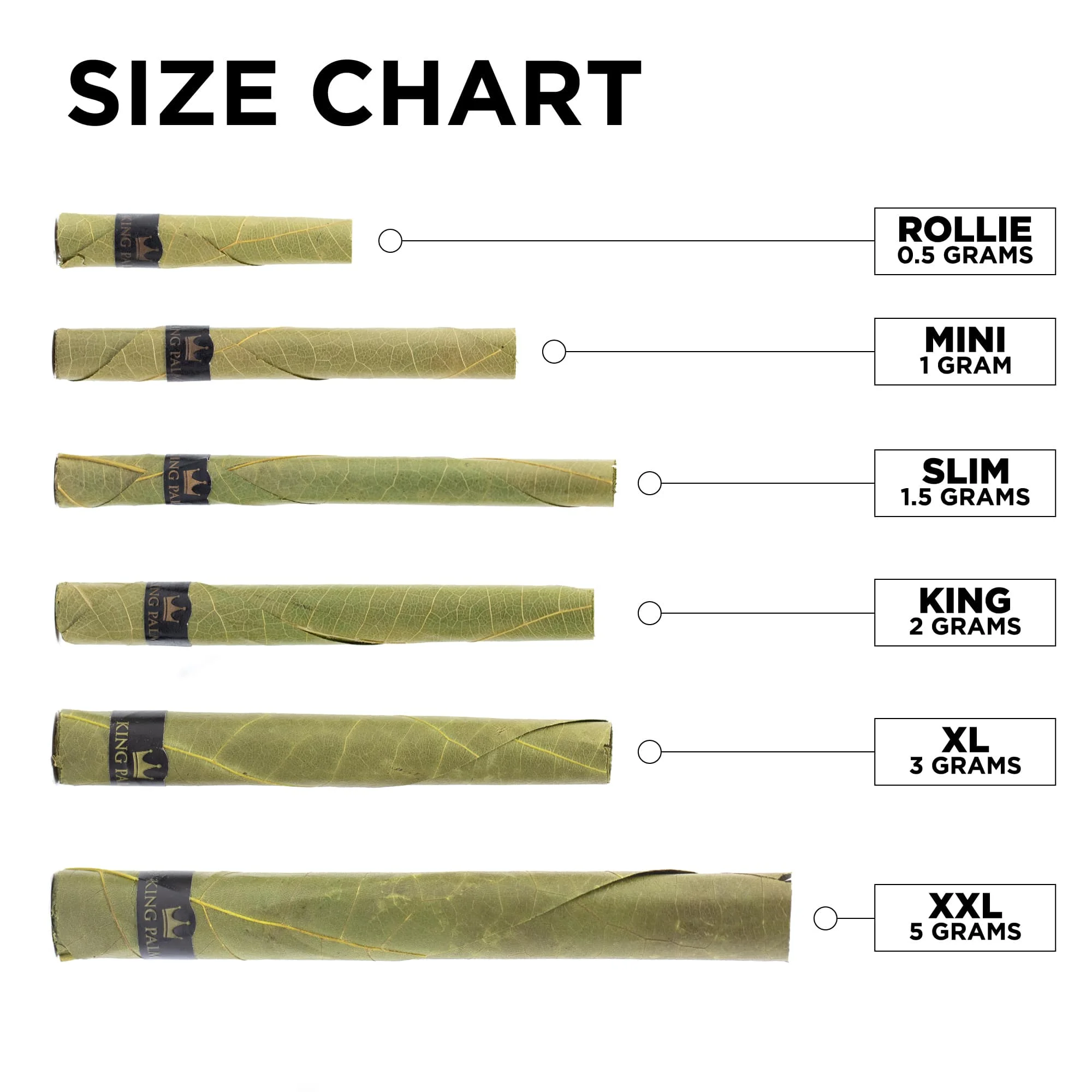 Cordia Leaf Pre-rolled cone 8mm*55mm