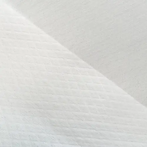 Diamond Embossed PP Woodpulp  Polypropylene Material Hydrophilic Spunlace Nonwoven Cloth Roll Non Woven Fabric For Wipes
