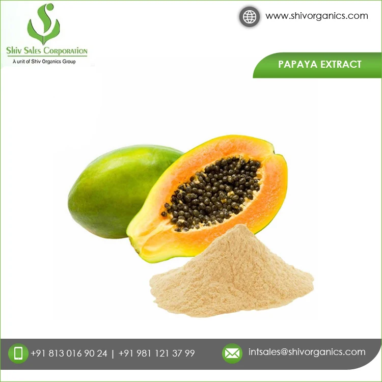 Превосходное качество высокое 100% чистый и натуральный экстракт папайи по подлинной рыночной цене