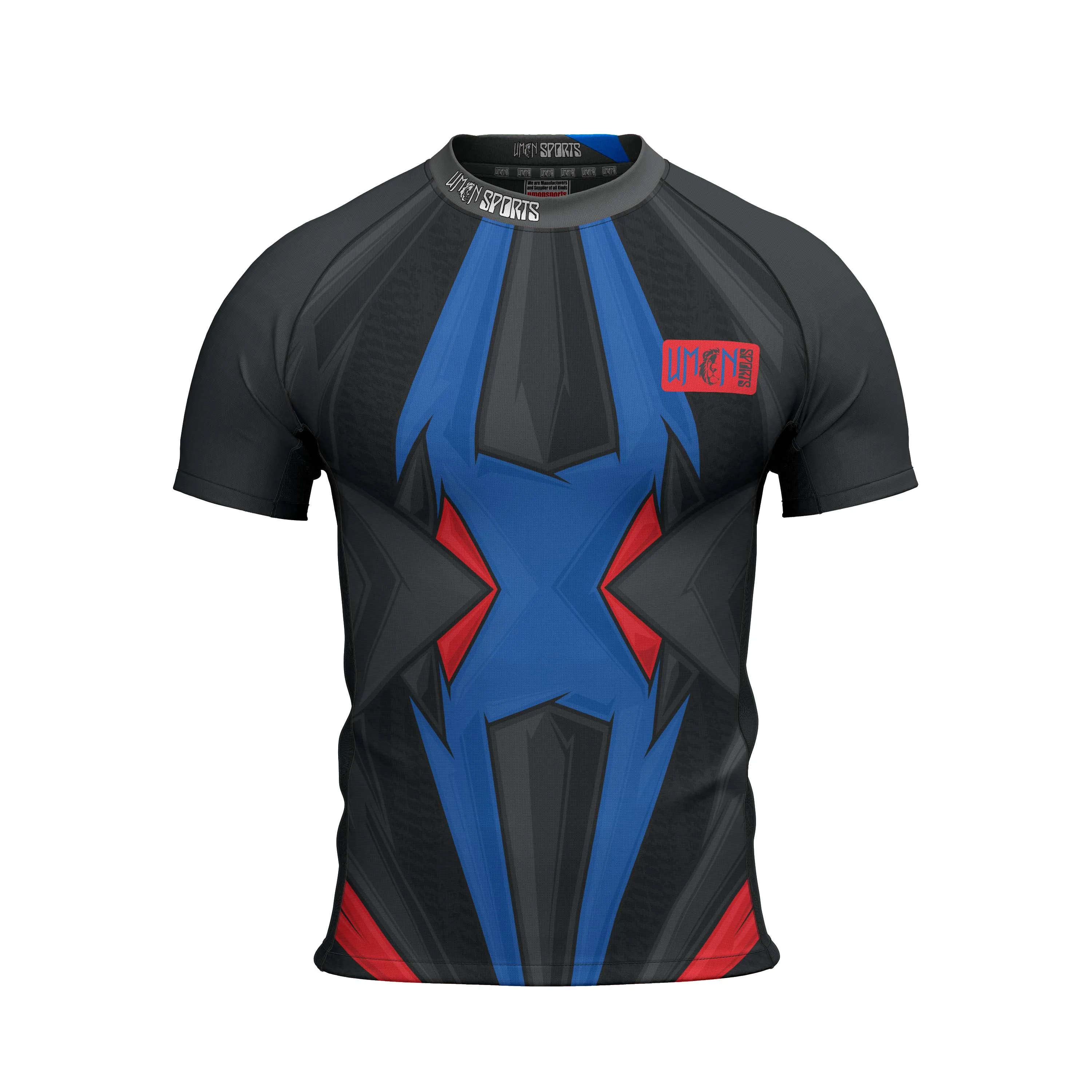 Rash Guard Rash Guard jiu jitsu Short Sleeve MMA Compression Rash Guard For Mens