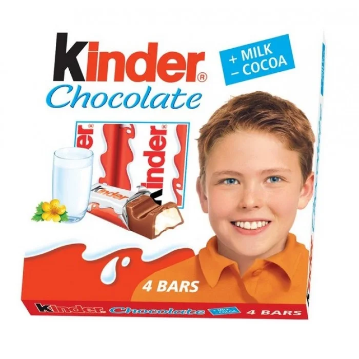 Hot Sale 100g Kinder Bar Milk Chocolate Sweet Taste with Egg Pattern Jam Nut Fruit Biscuit Ingot Solid Form