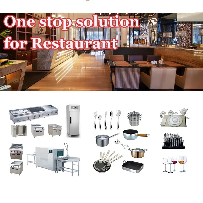 Commercial Hotel Restaurant Catering Manufactures Western Kitchen Equipment List Stainless Steel  Free 3D/CAD Design