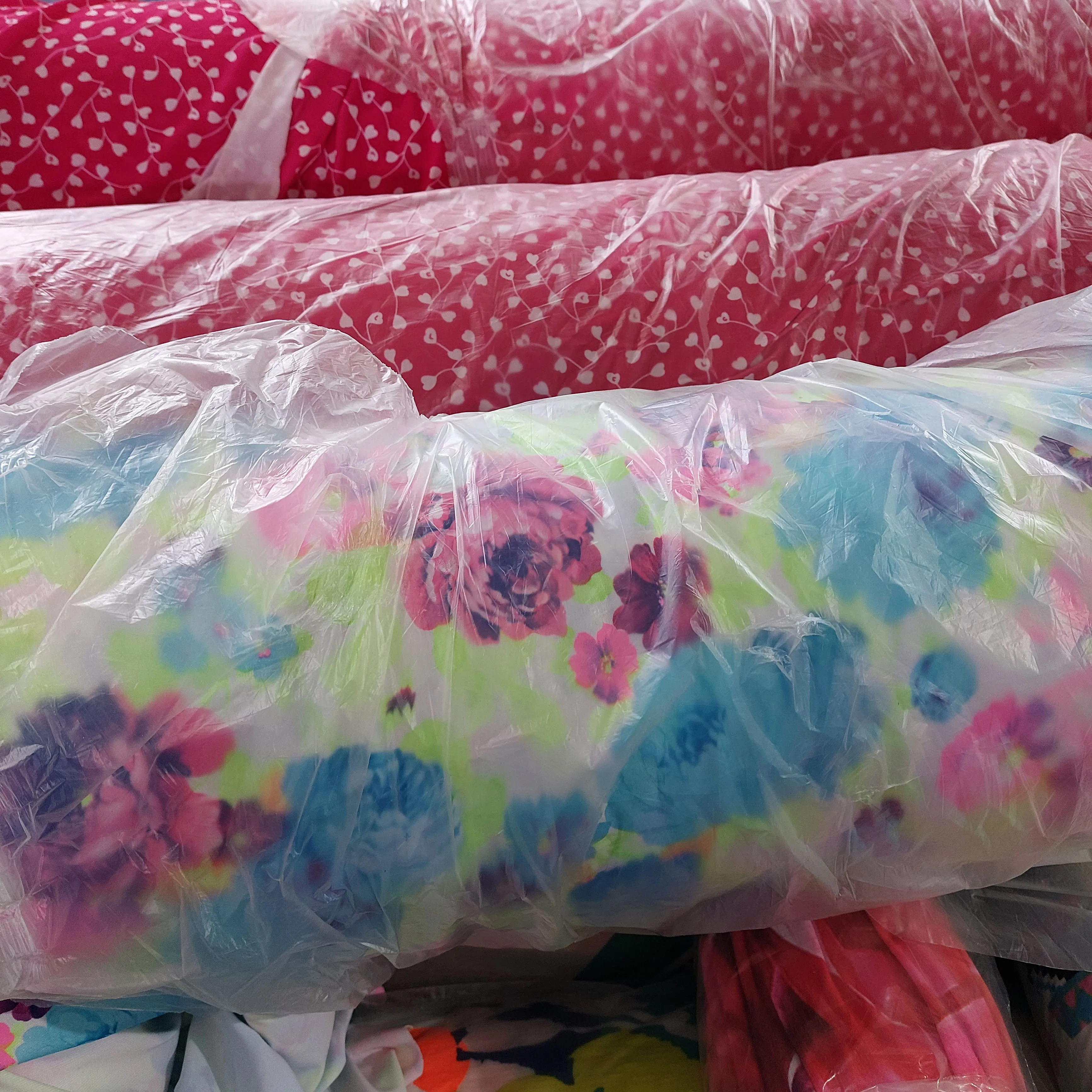 Jenny stock lot. made in Korea stock ITY Print fabric  95% polyester 5% spandex textile beautiful flower design best quality