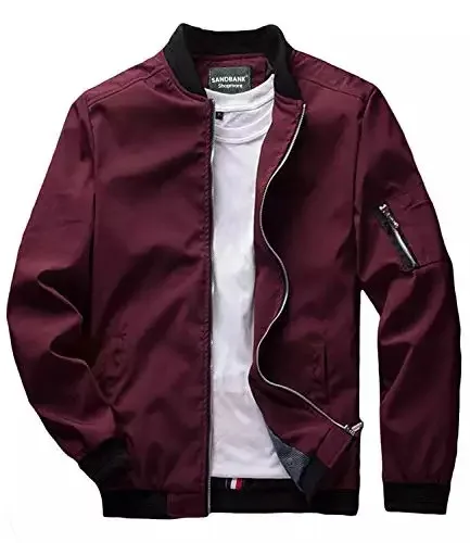 Wholesale fashion men plus size bomber jacket custom logo men coat