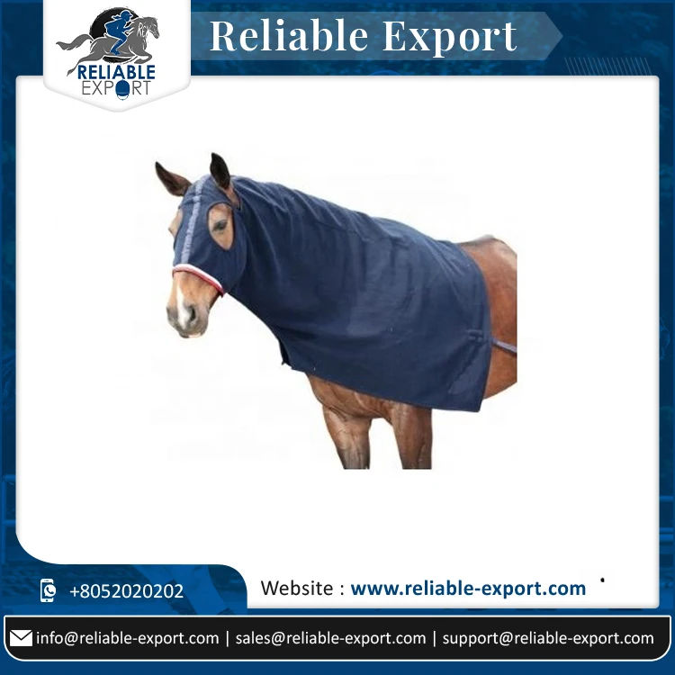 Wholesale Comfortable Horse Spandex Hood With Velpro Chest Fastening Horse Hood
