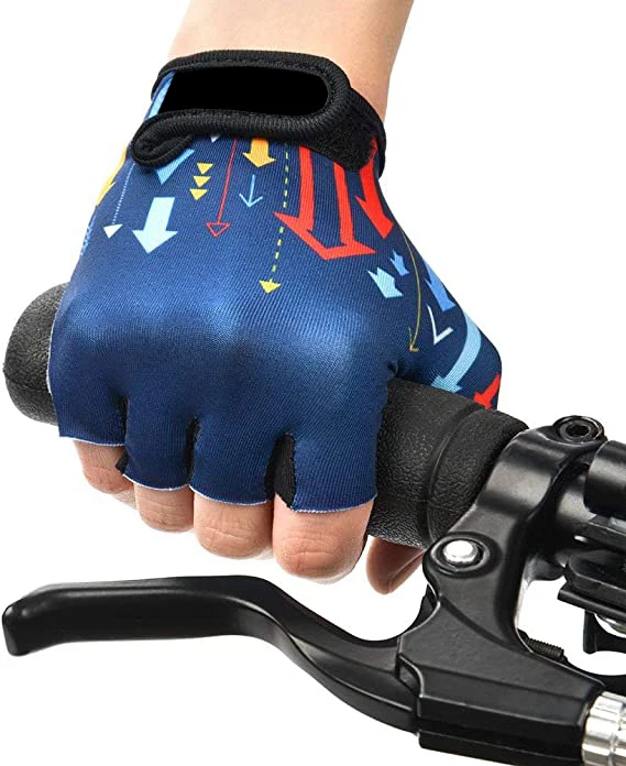 OEM Design Outdoor Sports Bicycle Glove For Racing Fingerless Gloves Winter Bikers Half Finger Cycling Gloves