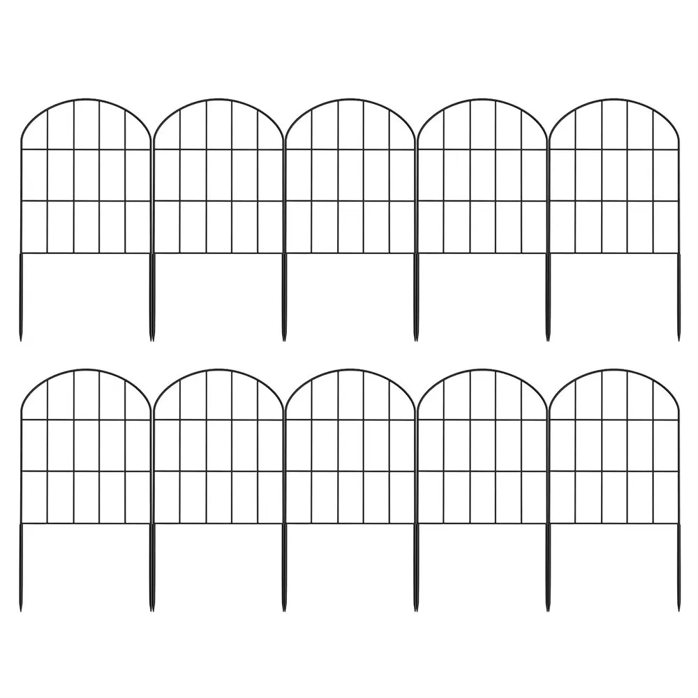Decorative Garden Fences Rustproof Wire No Dig Animal Barrier Fencing Dog Fence for Yard Outdoor Patio