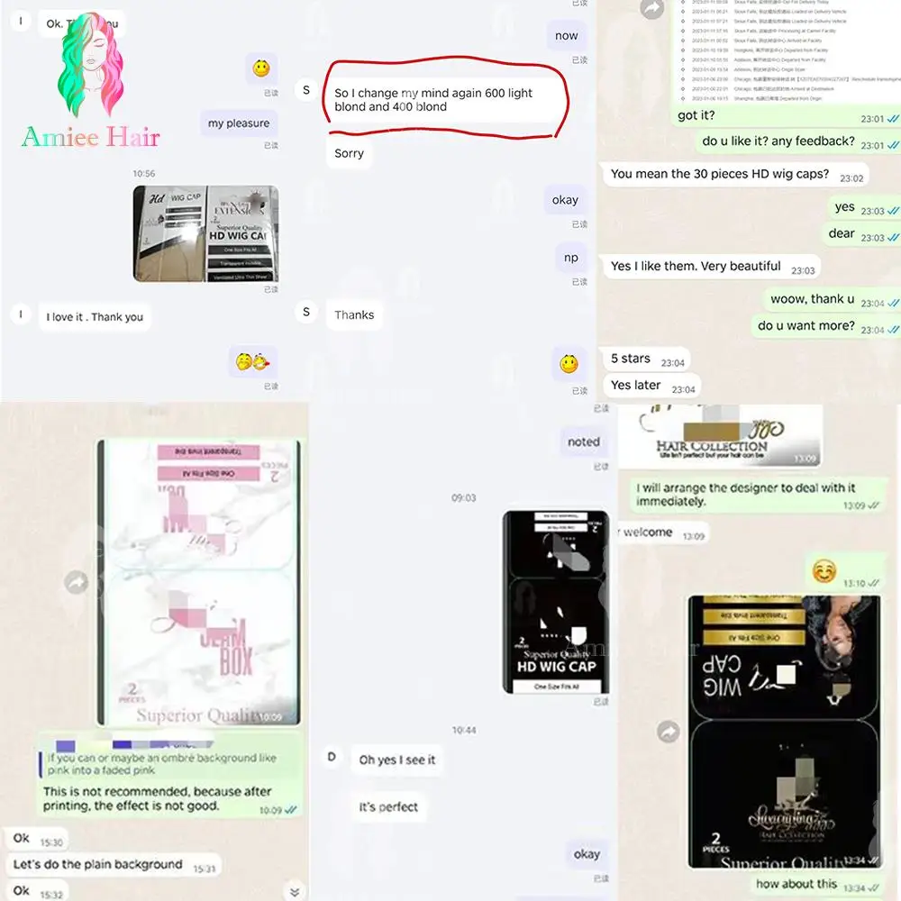 Пользовательские Супер ультраневидимые прозрачные тонкие кожаные прозрачные нейлоновые коричневые чулки Hd колпачки для париков для изготовления париков Упаковка аксессуаров