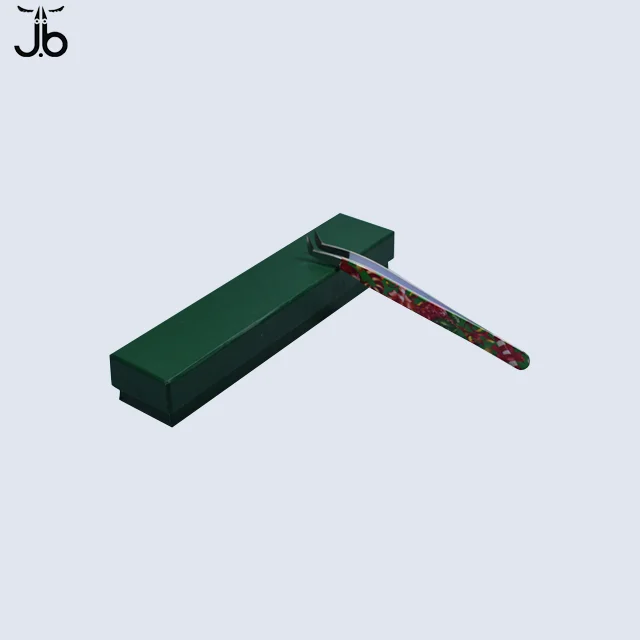 competitive prices eyelash tweezer Stainless Steel Hand Tested Wholesale Eyelash Extension Tweezer