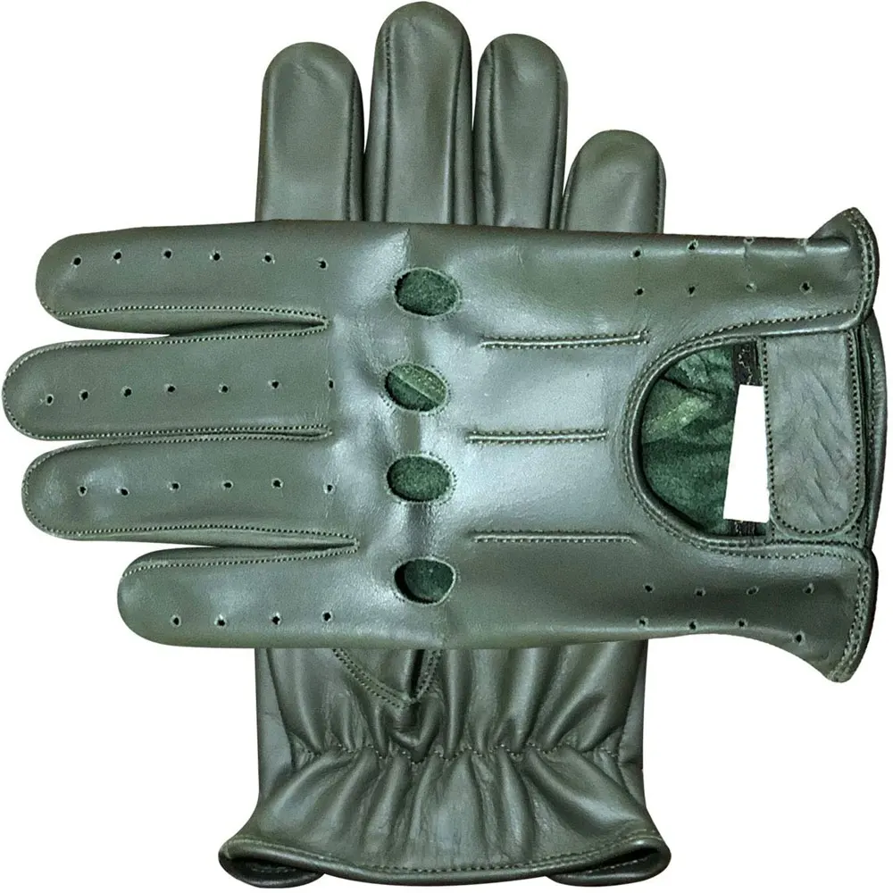 All Sizes Solid Color Personal Protective Equipment Safety Gloves Leather Gloves for Driving