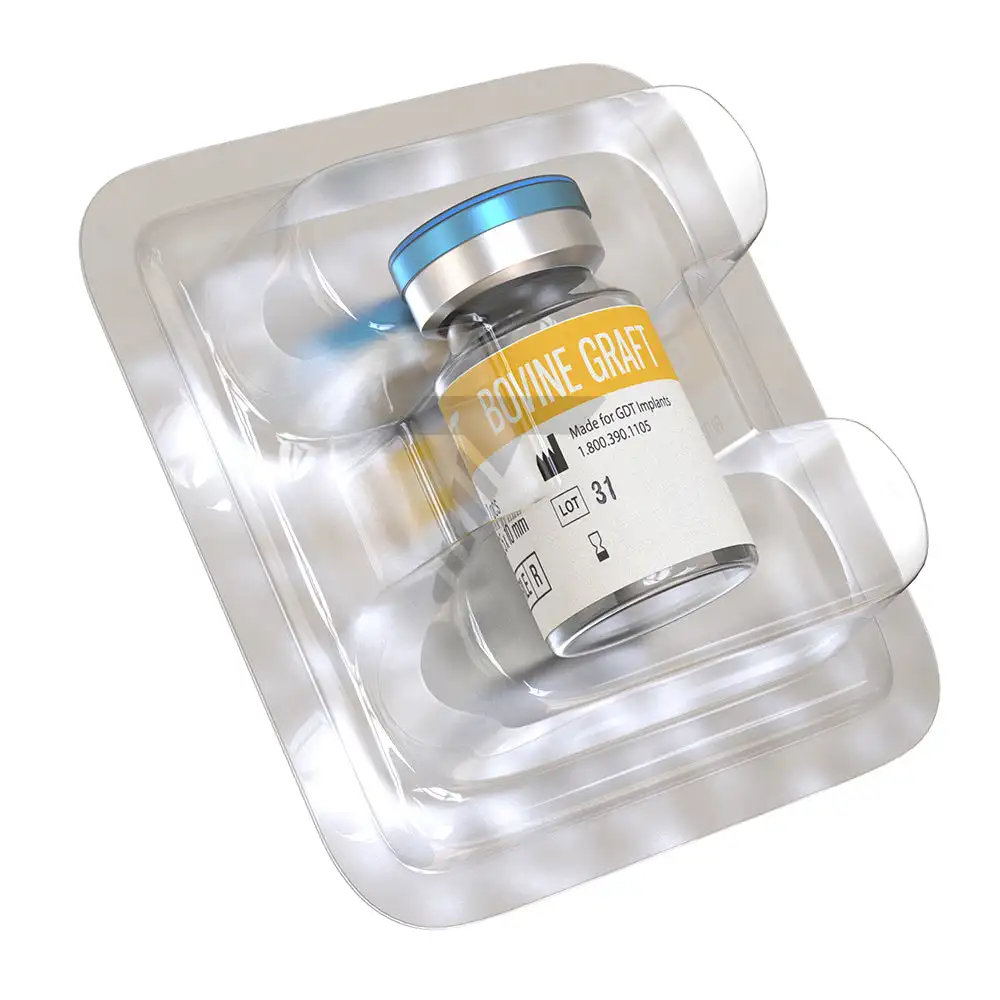 Bovine Bone Graft - Cubes, Type: 5x5x10mm 2 Blocks 0.5cc / 5x5x5mm 4 Blocks 0.5cc