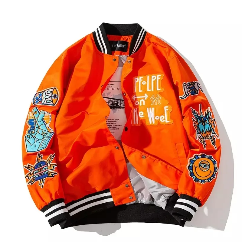 Winter Spring Autumn plus size varsity jackets cool high quality custom made varsity jacket