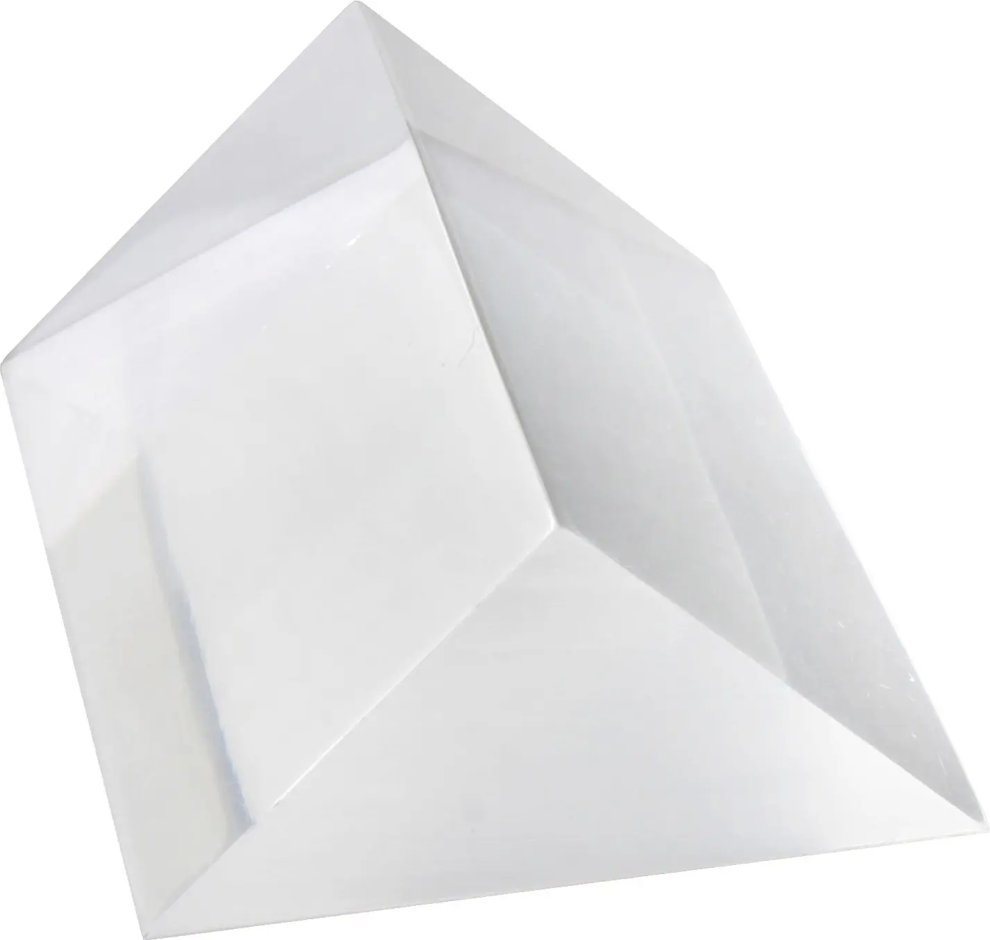 Prism Acrylic Equilateral feature three equal 60 degree angles and are often referred to as dispersing prisms.