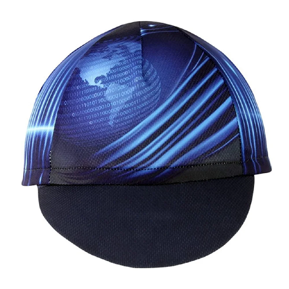 Cycling Cap Quick Dry Polyester Sublimation Printing Bicycle Road Bike Hat Custom Sublimation Outdoor Cycling Cap