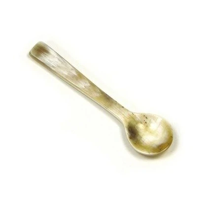 Marco Enterprises High Quality Round Shape Buffalo and Ox Horn Serving Spoon to serve at home hotel restaurant at best price