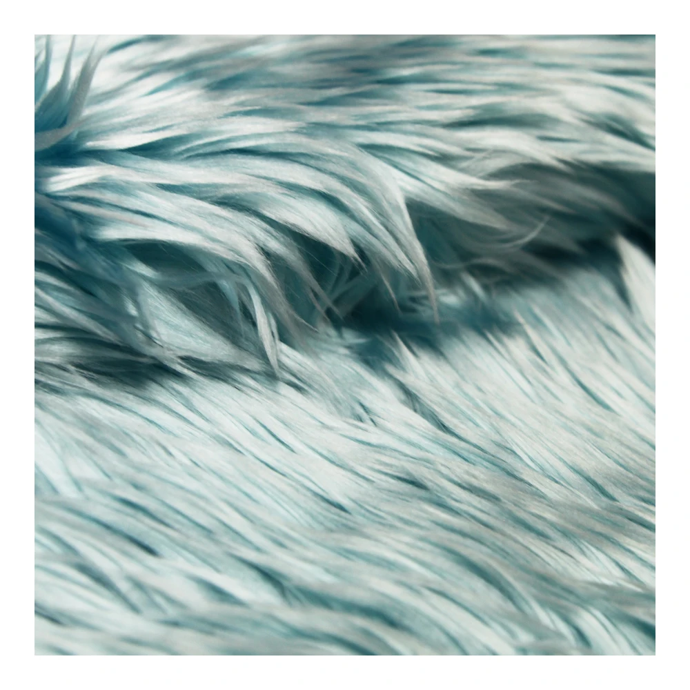 Thailand Product Customized Plush Polyester Faux Fur Fabric Super Soft Home Textile For Carpet Toy