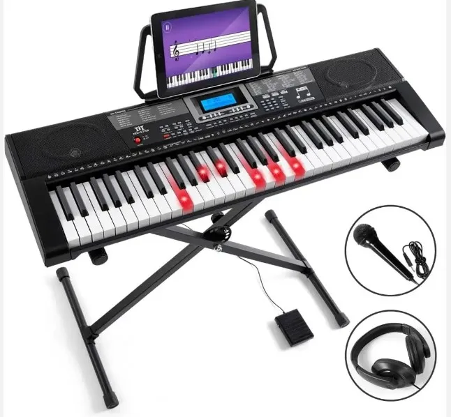 SALES M-U-ST-AR Keyboard, MEKS-500 61 Key Learning with Lighted Up Keys