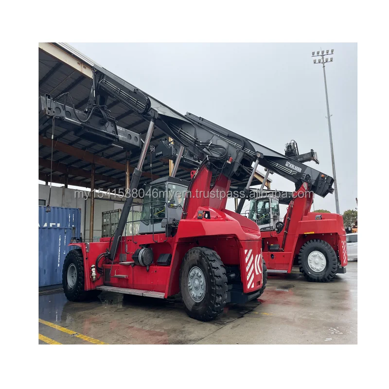 hot sale used kalmar 45ton reach stacker DRF450-60S5 at low price