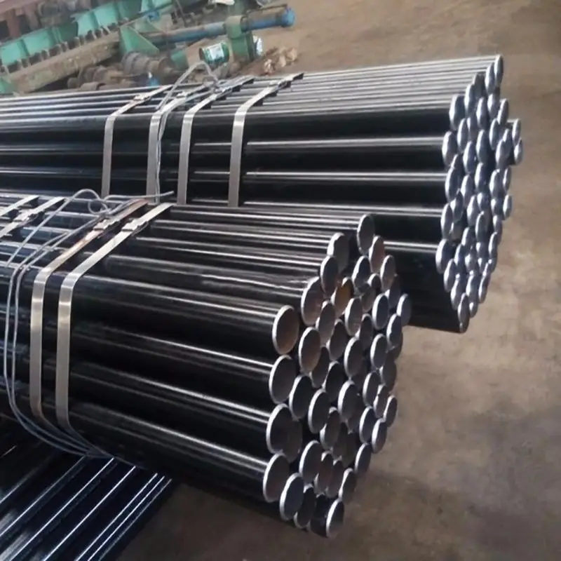 Factory Wholesale ASTM A106/A333/ A53 Carbon Steel Pipes Seamless Galvanized Line Pipe Thick Wall Seamless Steel pipe for Gas