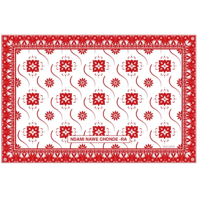 Лидер продаж Стильная хлопковая ткань KHANGA для взрослых khanga kitenge одежда с принтом на заказ женское платье из натурального воска