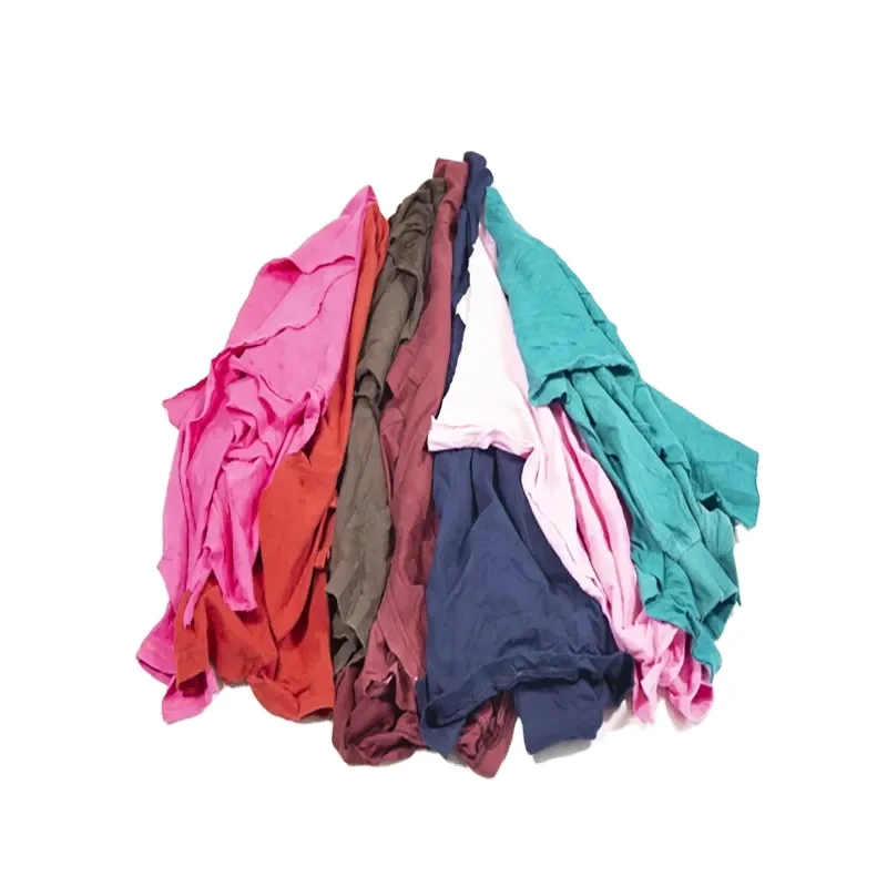 Factory Price for Textile Waste Cottons Rags Cotton Rags Cutting Clip Industrial Recycled Customized Packets from Bangladesh